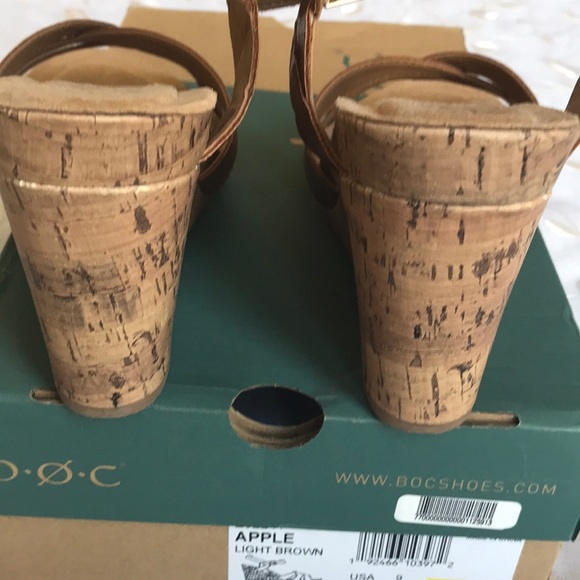 B.O.C Apple Cork Wedge Sandal - Picture 13 of 16